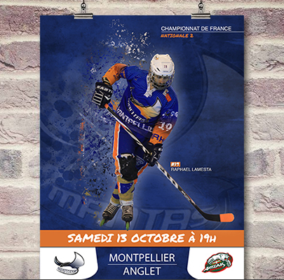 Visuel flyer Montpellier Hockey